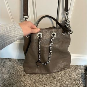 Gray Michael Kors Purse